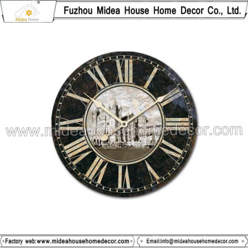 Alta qualidade MDF Europeia Wall Clock